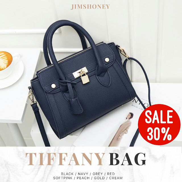 Jims Honey Tiffany Bag Navy