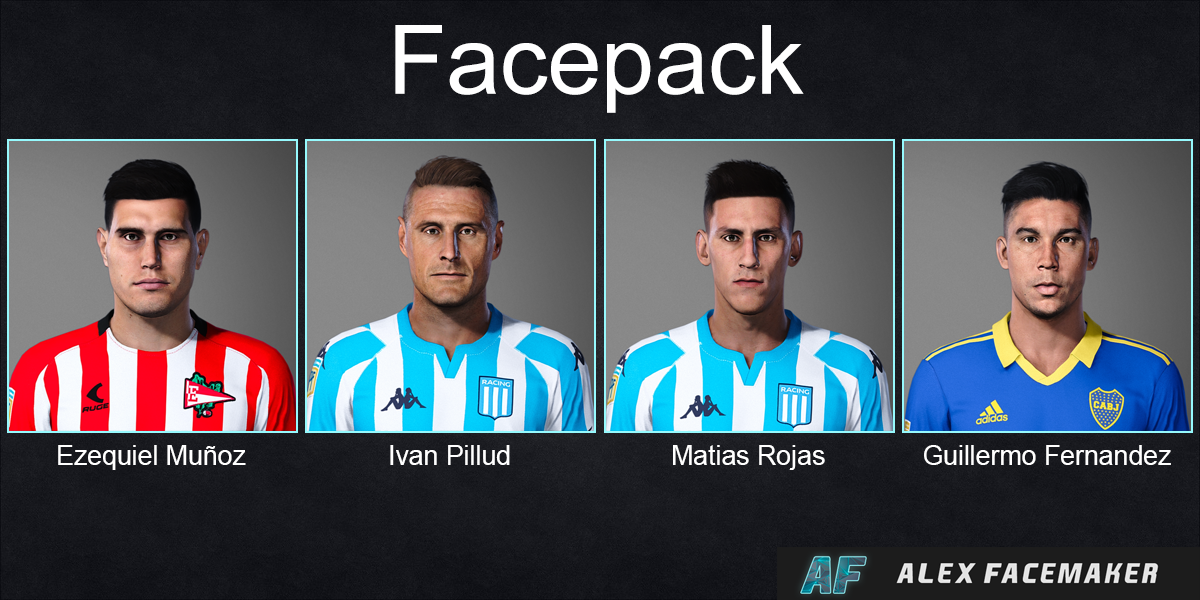 PES 2021 South America Facepack by Alex Facemaker