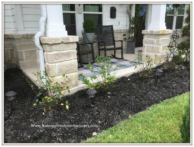 Flower Beds-Curb Appeal-Gardenias-DIY-From My Front Porch To Yours