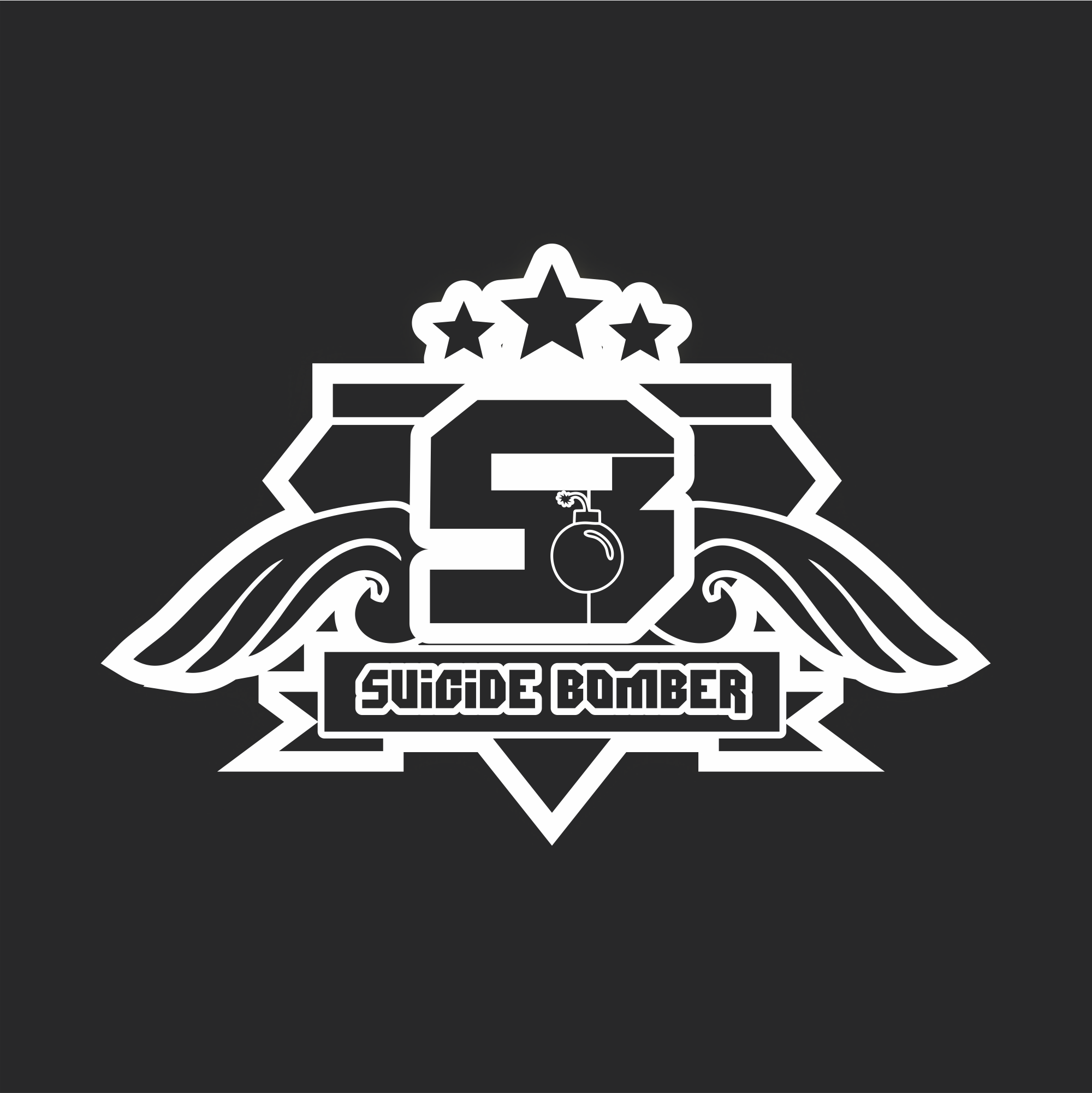 Logo "Suicide Bomber" Tim Tournamen ESport