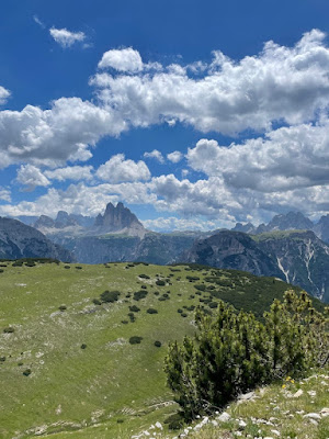 Panorama sulle Dolomiti