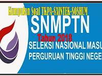 Download kumpulan soal-soal SBMPTN Tahun 2017 Asli  program IPA dan IPS