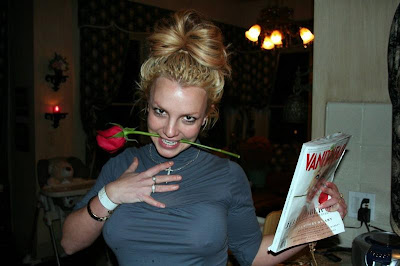 Britney Spears Imitates Julia Roberts Vanity Fair