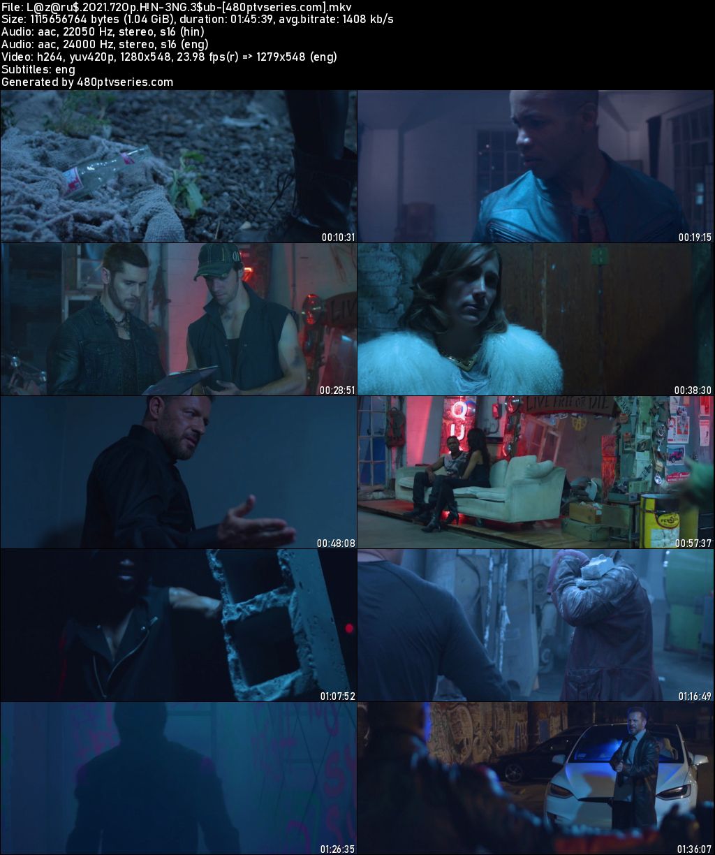 Watch Online Free Lazarus (2021) Full Hindi Dual Audio Movie Download 480p 720p Web-DL