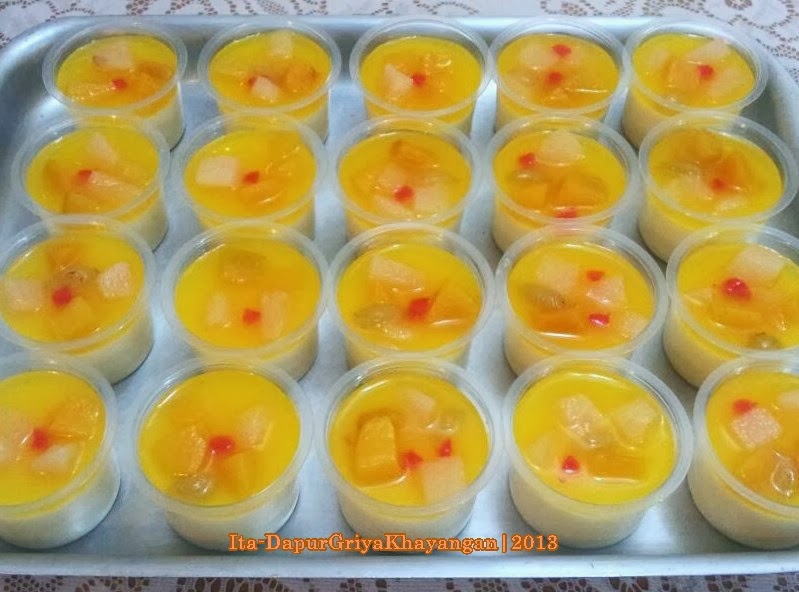   Dapur Griya Khayangan: PUDING SUTRA MANGGA