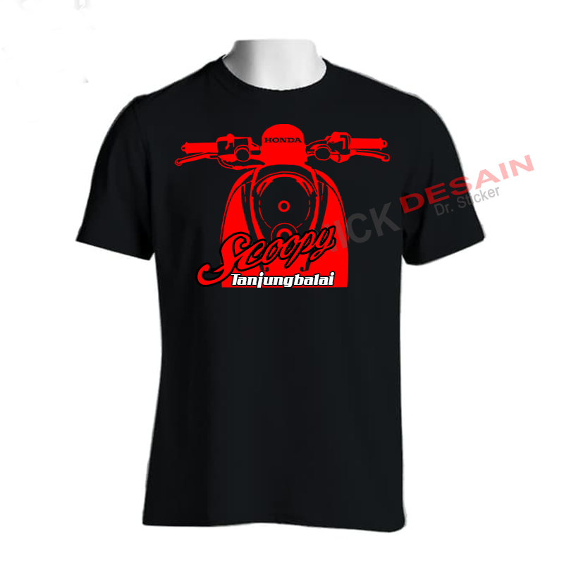 Sablon Kaos T shirt Motif  Scoopy  Tanjungbalai 