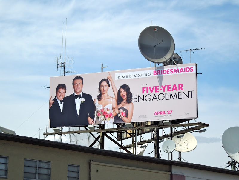 Five Year Engagement billboard