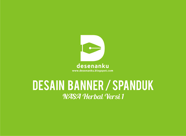 Desain Banner / Spanduk Distributor NASA Herbal Vormat .cdr Versi 1 - GRATIS