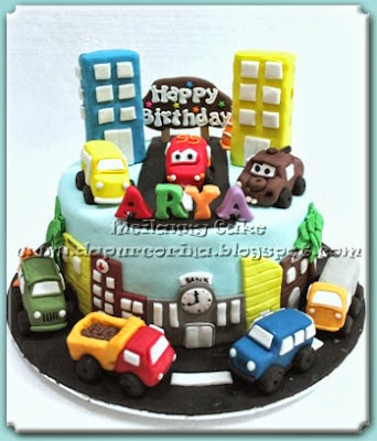 kue ulang tahun cars