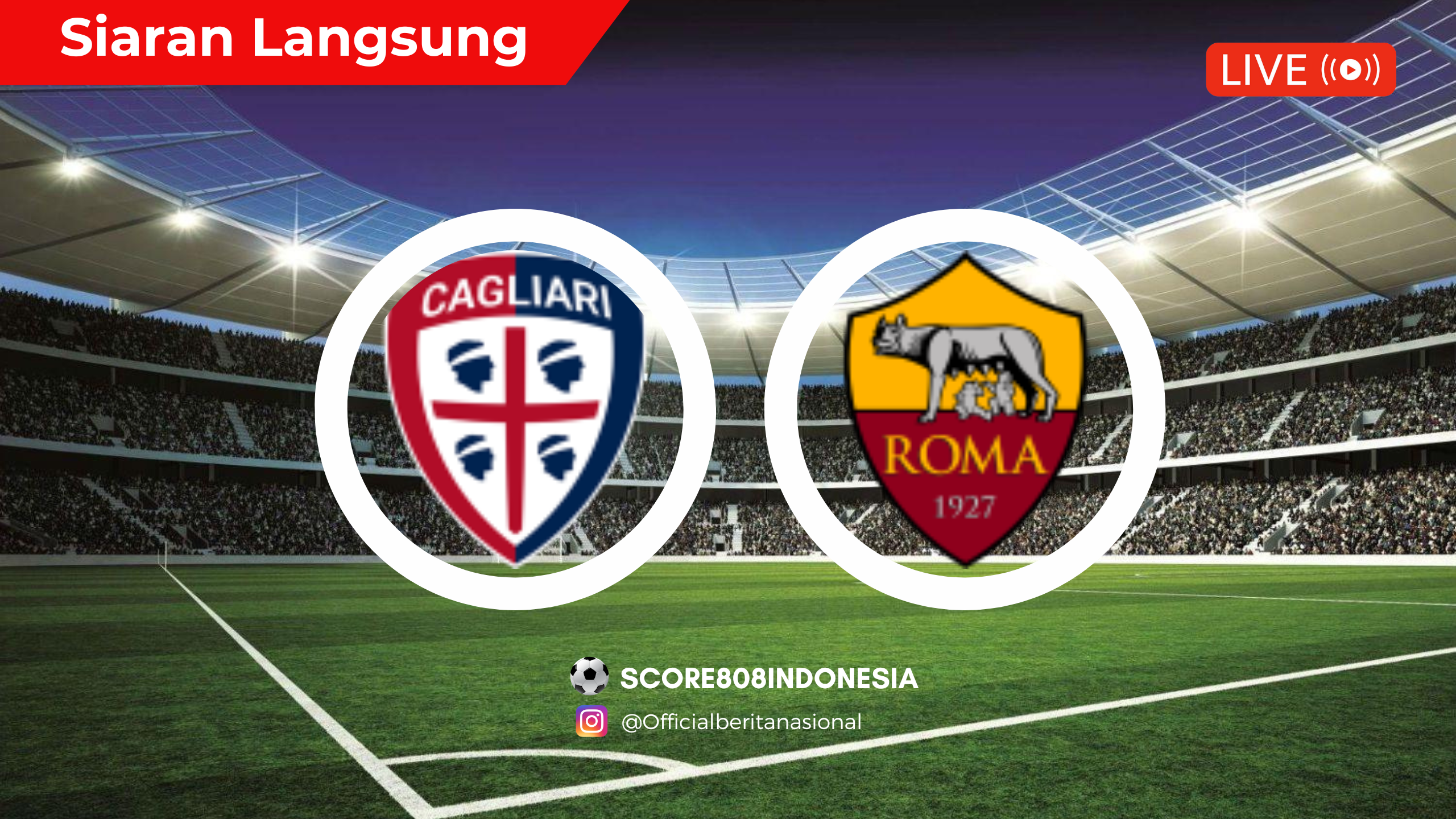 Cagliari VS AS Roma