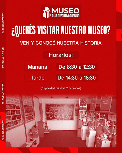 Horarios de Atención Museo de Guabira