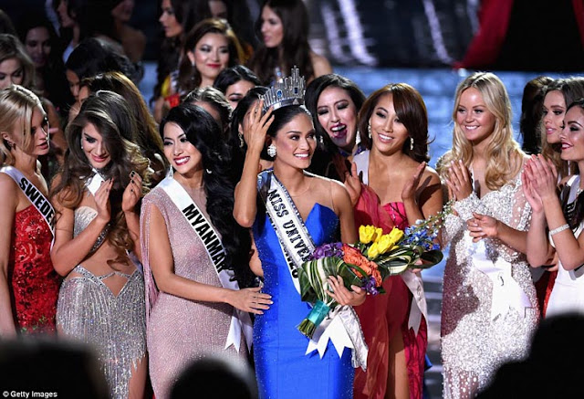MC tersilap mengumumkan bahawa Miss Colombia No.1 Miss Universe 2015