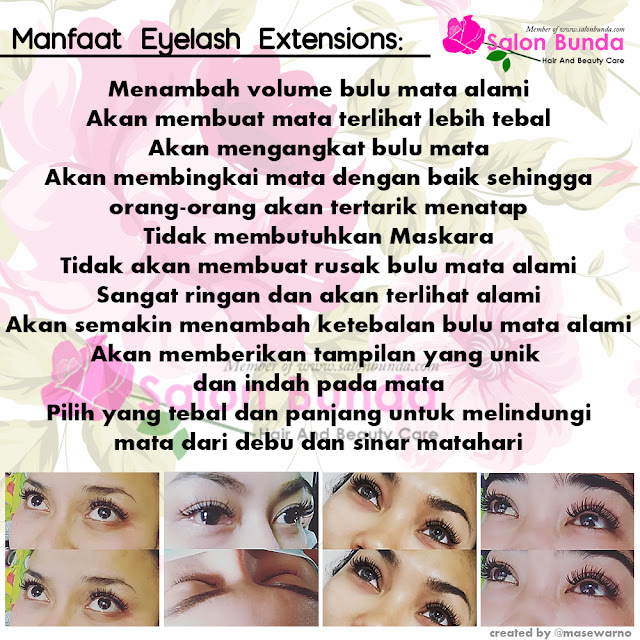 10 manfaat eyelash extensions