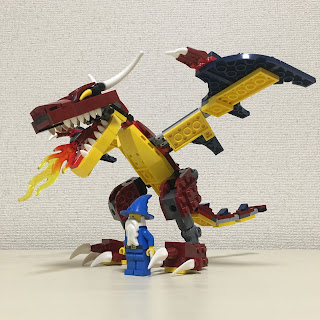 LEGO クリエイター 31102 ファイヤードラゴン　レビュー
