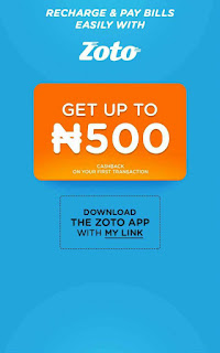 Zoto Free Airtime Is Back Refer And Earn N500 Credit