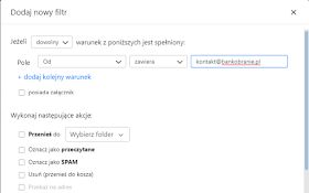 Poczta o2.pl jak ustawić filtr antyspamowy