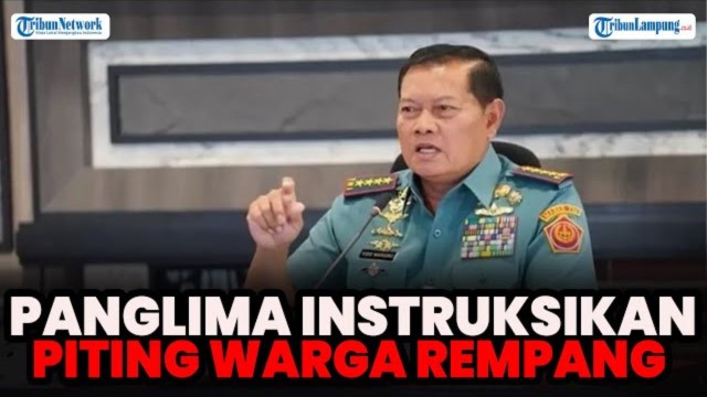'Laksamana Yudo Margono Sebaiknya Mundur Sebagai Panglima TNI'