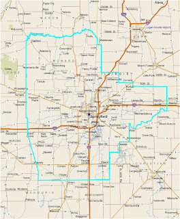 Map-Springfield, IL-Metro