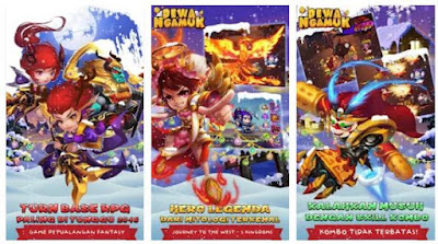  perihal Game MOD Terbaru yang sangat popular Download Dewa Ngamuk - Crazy Gods v2.2.3 APK MOD Terbaru 2017