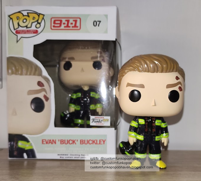  911 Custom Funko Pop Of Evan 'Buck' Buckley 