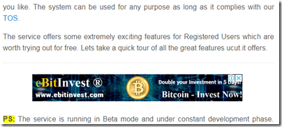 Cryptocurrency promoted by Google ads