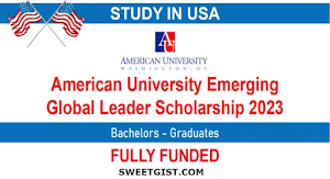 Scholarship for Emerging Global Leaders at American University in 2023 in the United State