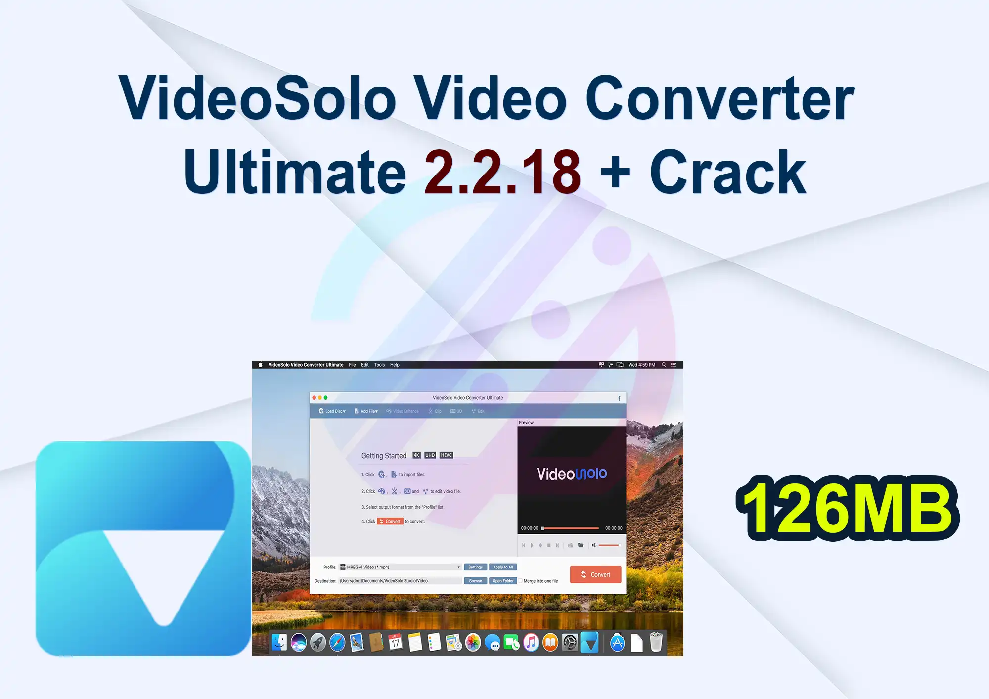 VideoSolo Video Converter Ultimate 2.2.18 + Crack