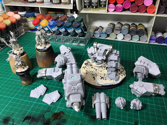 Priming Miniatures in Batches Photo