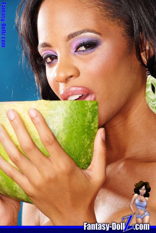 Erika Mayshawn Loves Watermelon 