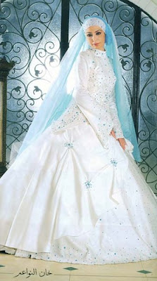 2011 Hijab Wedding Dresses