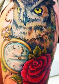 Cool Owl Bird Tattoos