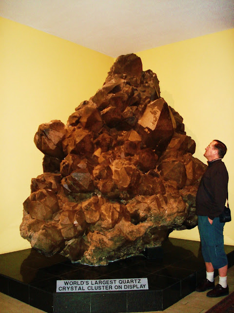 World's Largest Quartz Crystal! : Travel Photo Thursday.