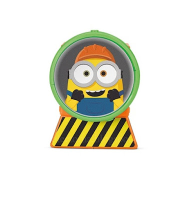 McDonalds Minions toys 2022 Bob's cement spinner toy included in UAE, Singapore and Malaysia Minions 2 promotions