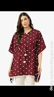 Polka dot kaftan