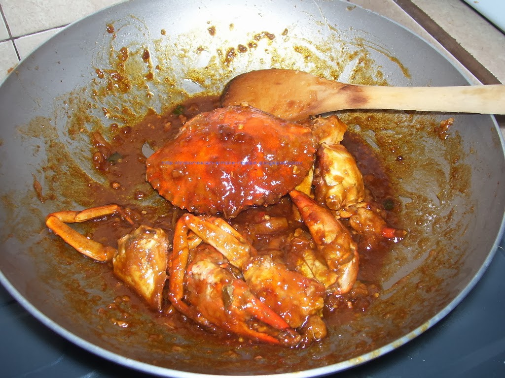 Resep Kepiting Saus Tiram Asam Manis Crab Oyster Sauce 