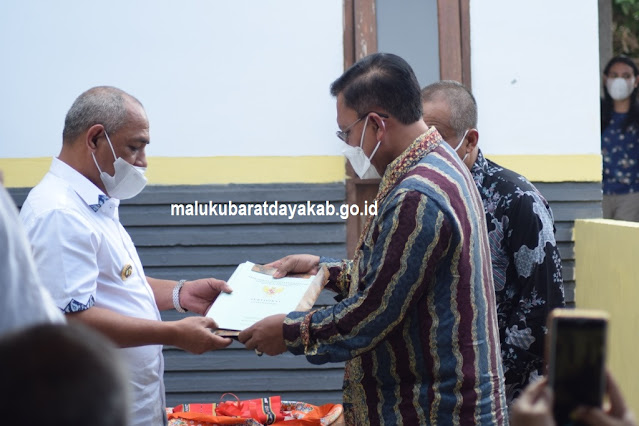 Benyamin Noach Resmikan Perwakilan Kantor Pertanahan di Maluku Barat Daya.lelemuku.com.jpg