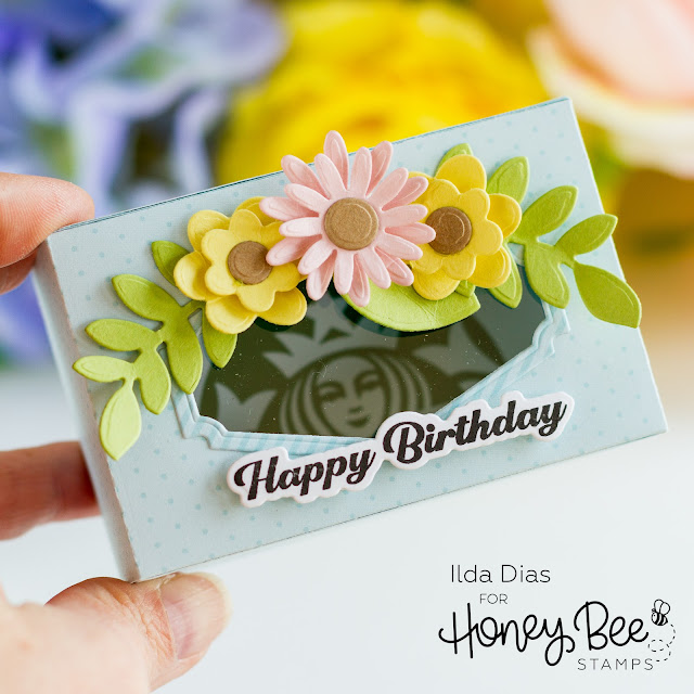 Spring, Birthday, Gift Card, Box,Adventure Awaits, Honey Bee Stamps, wedding, how to,handmade card,Stamps,ilovedoingallthingscrafty,stamping, diecutting,3D, paper flowers