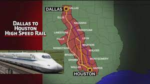 $30B Dallas to Houston Bullet Train 