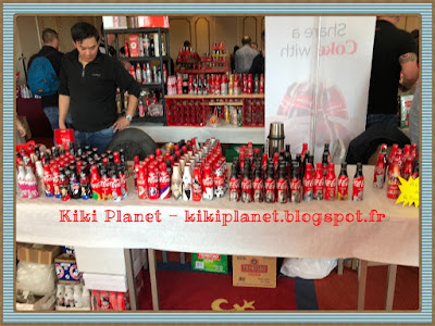 coca cola convention paris serge feuillet Eric rosenberg collection pinky monchhichi rose kiki planet Moschino