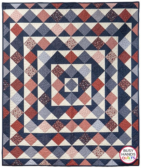 Nautical News Quilt Pattern by Busy Hands Quilts