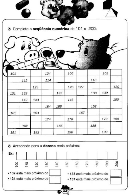 Confira várias Atividades de Matemática variadas prontas para imprimir, indicadas a alunos do terceiro ano do Ensino Fundamental.