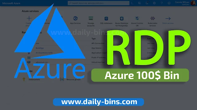 كيفية الحصول على RDP مايكروسوفت بطريقة جديدة 2022 | Azure 100$ Bin