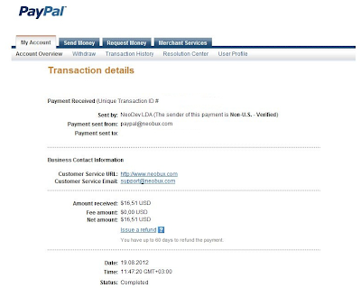 Payment Proof