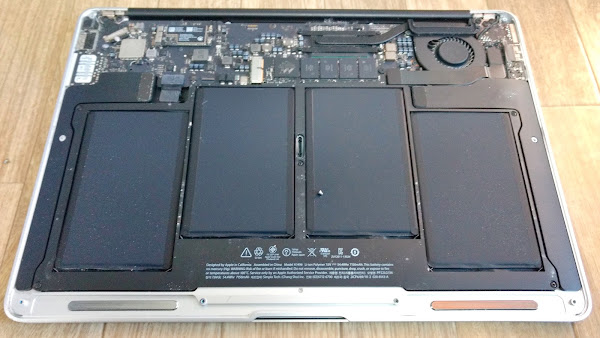 MacBook Air (13-inch, Mid 2013) バッテリー 交換