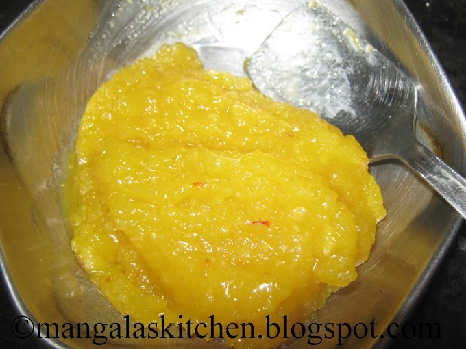 100th Post Delicious Yummy Badam Halwa - Mouth-watering Almond Halwa - Diwali Festival Sweet Recipe
