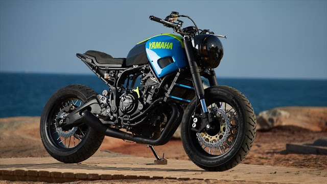 2016 Yamaha XSR700 by Ad Hoc Cafe Racers