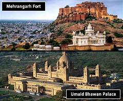 Mehrangarh fort & Umaid bhawan