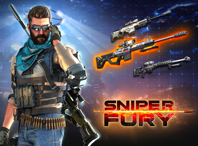 Sniper Fury MOD Unlimited Money APK OBB for Android 