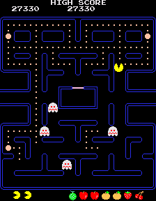 Despite all my rage I am still just a blob in a maze.