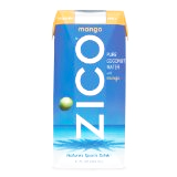 ZICO Pure Premium Coconut Water, Mango, 11.2 -Ounce Tetra Paks (Bulk Pack Of 12) Lowest Price